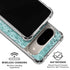 Crushed Turquoise Google Pixel 10 Clear Case